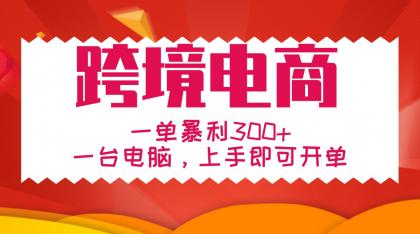 手把手教学跨境电商，一单暴利300+，一台电脑上手即可开单-颜夕资源网-第17张图片