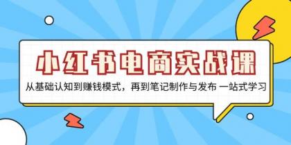 小红书电商实战课，从基础认知到赚钱模式，再到笔记制作与发布 一站式学习-颜夕资源网-第17张图片