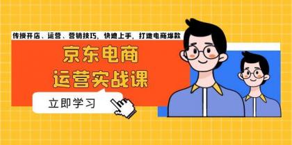 京东电商运营实战课，传授开店、运营、营销技巧，快速上手，打造电商爆款-颜夕资源网-第17张图片