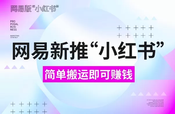 网易“小红书”版，搬运即有收益，新手小白千万别错过(附详细教程)-颜夕资源网-第15张图片