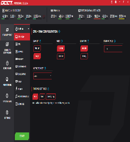 OCCT电脑硬件测试 v13.1.14.99 便携版-颜夕资源网-第10张图片